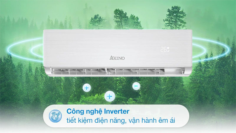 Điều hòa không khí Akino 2.5HP TH-T1C24INVFA/TH-T1H24INVFA - Hàng chính hãng
