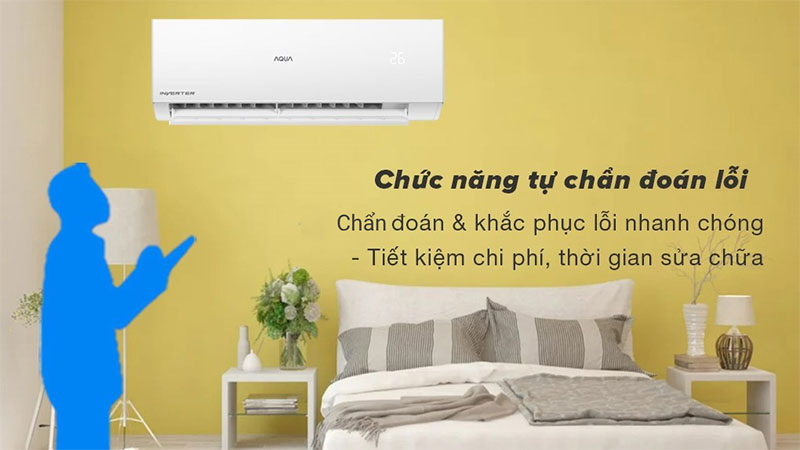 Điều hòa Inverter Aqua 2HP AQA-RV18QE - Hàng chính hãng
