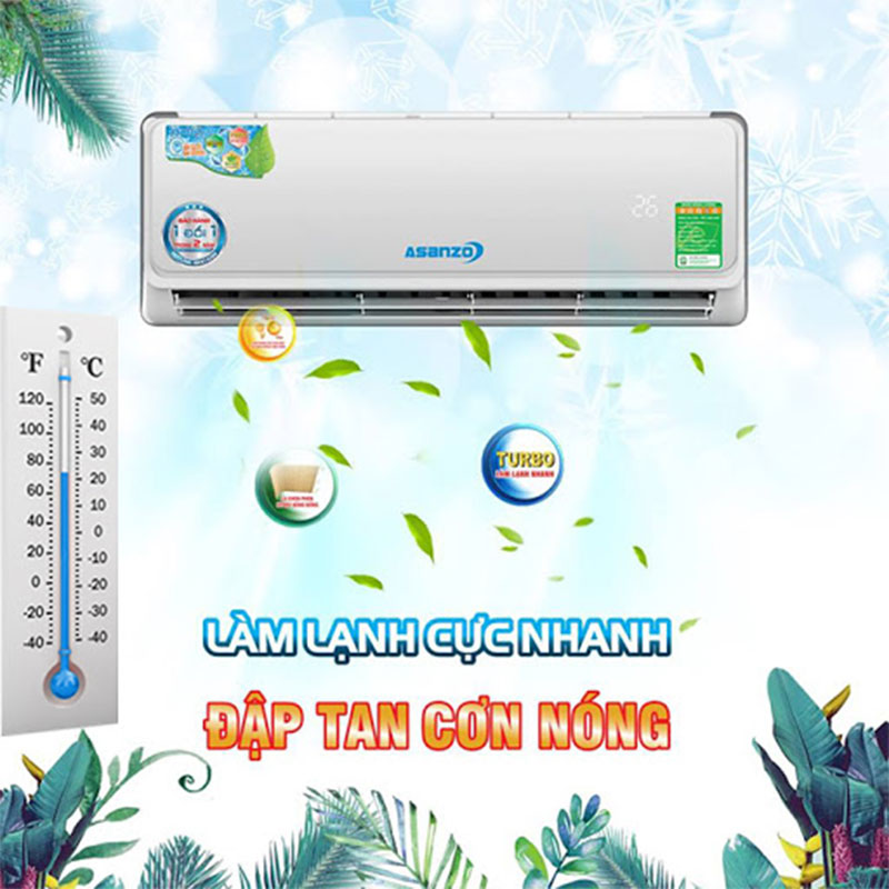 Máy lạnh Inverter Asanzo K18A - Hàng chính hãng