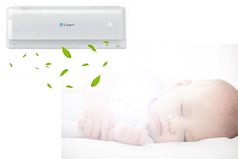 Công nghệ giấc ngủ sâu của máy lạnh inverter Casper IC-09TL22