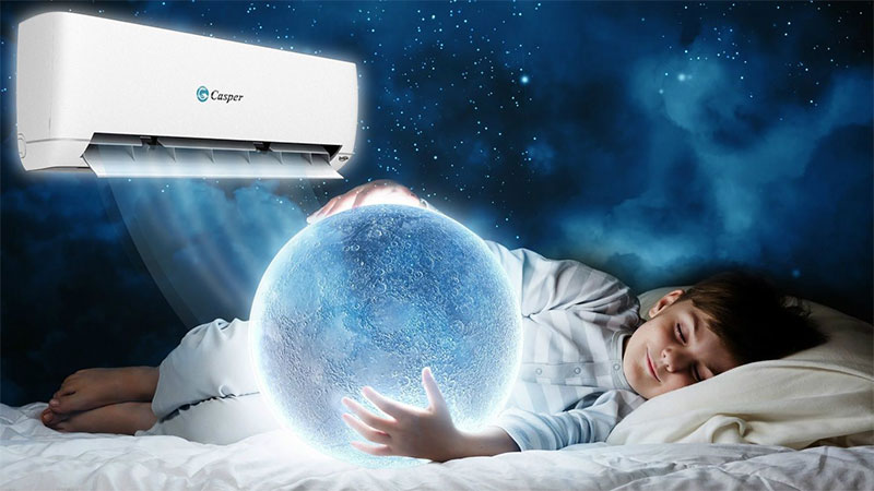 Máy lạnh Inverter Casper IC-12TL22 với ché độ ngủ sâu