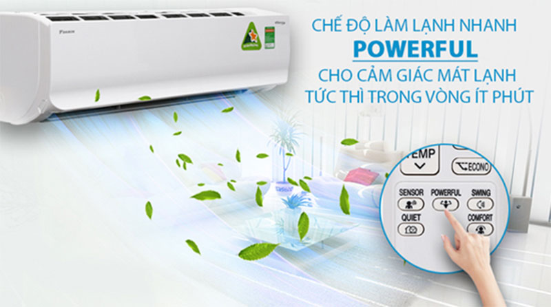 Máy lạnh Inverter Daikin FTKC50UVMV/RKC50UVMV - Hàng chính hãng