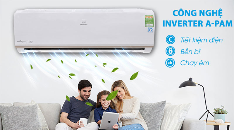 Máy lạnh Inverter ELectrolux ESV09CRS-B2 - Hàng chính hãng
