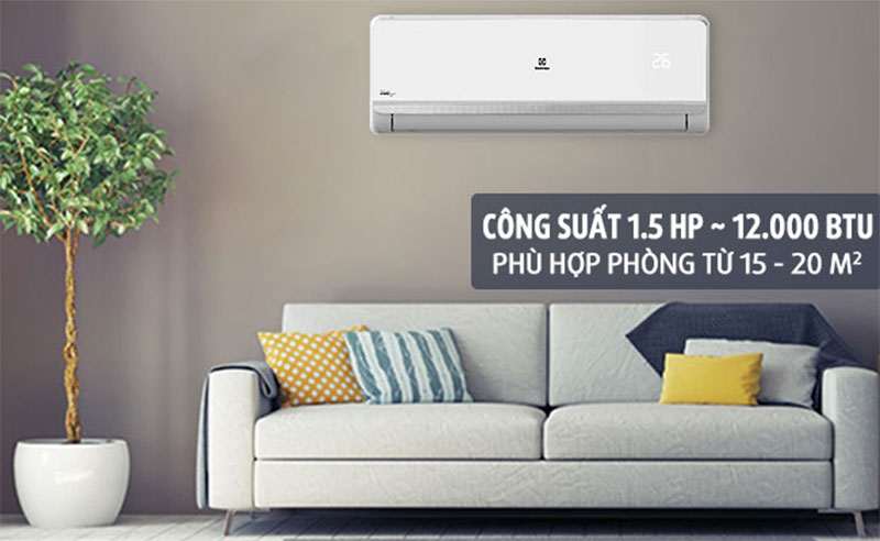 Máy lạnh Inverter ELectrolux ESV12CRR-C3 - Hàng chính hãng