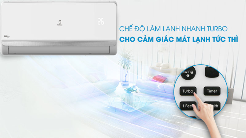 Máy lạnh Inverter Electrolux ESV09CRR-C3 - Hàng chính hãng
