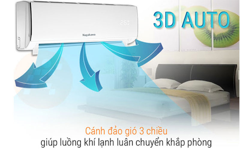 Máy lạnh Inverter Nagakawa NIS-C12R2T01 - Hàng chính hãng