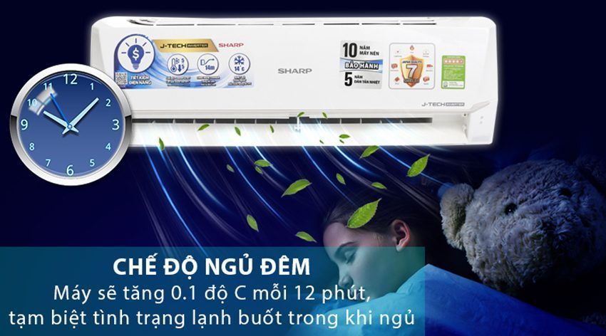 Máy lạnh Inverter Sharp AH-X9VEW - Hàng chính hãng