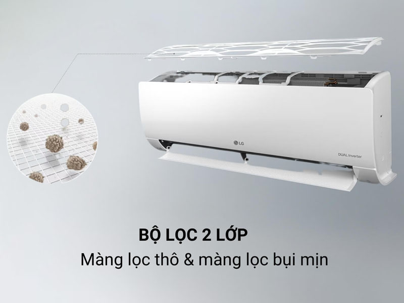 Máy lạnh LG inverter 1.5 HP IEC12M1 - Hàng chính hãng