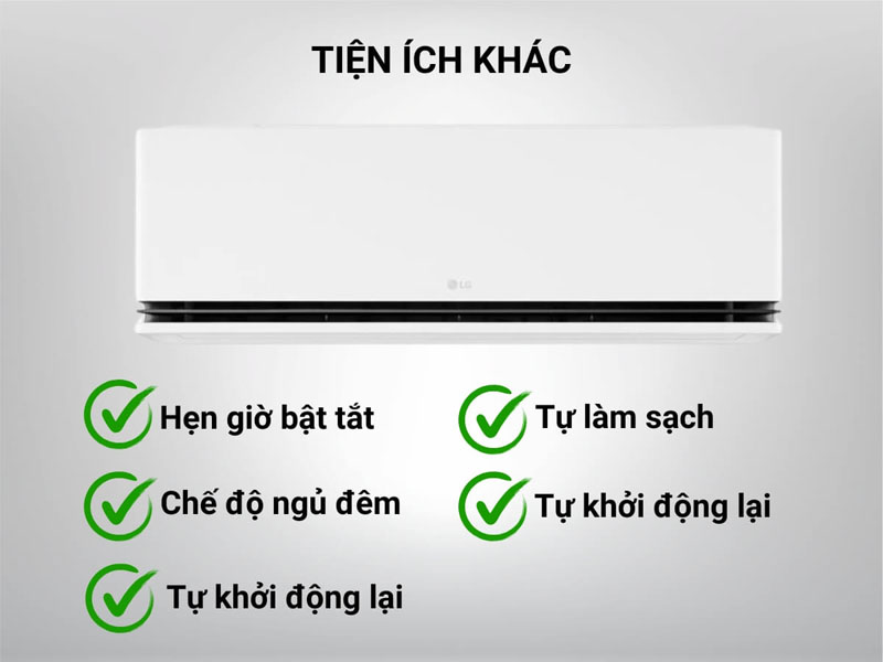 Máy lạnh LG inverter 1.5 HP IEC12M1 - Hàng chính hãng