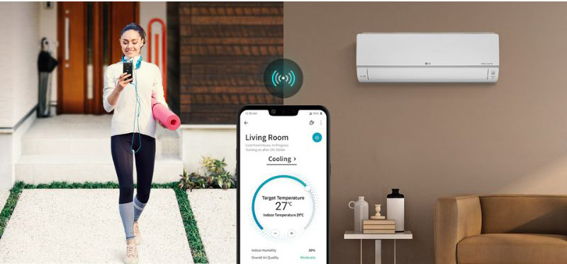 Máy lạnh LG inverter 1 HP IEC09M1 - Hàng chính hãng