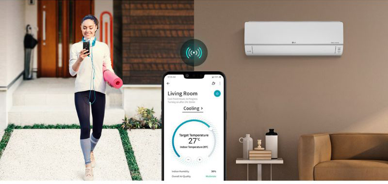 Máy lạnh LG inverter 1.5 HP IEC12G1 - Hàng chính hãng