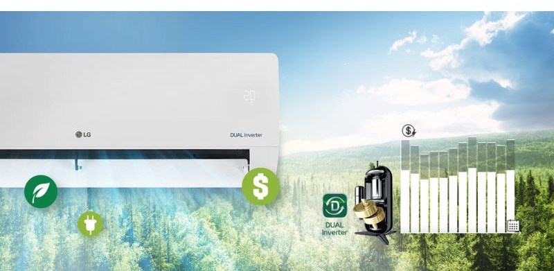 Công nghệ Dual Inverter tiết kiệm điện