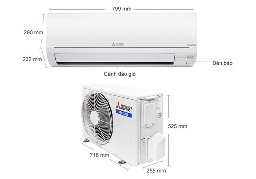 Máy lạnh Mitsubishi Electric MS-HP25VF - Hàng chính hãng