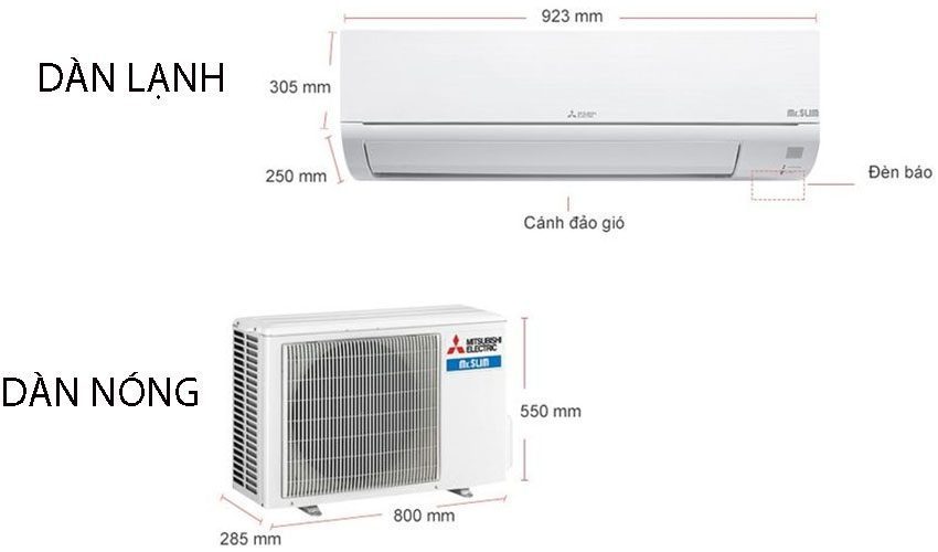 Máy lạnh Mitsubishi Electric MS-HP50VF - Hàng chính hãng