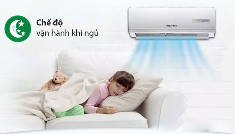 Chế độ ngủ của máy lạnh Nagakawa NS-C09TL