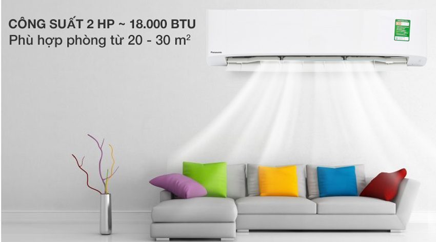 Công suất của máy lạnh Panasonic CU/CS-N18UKH-8