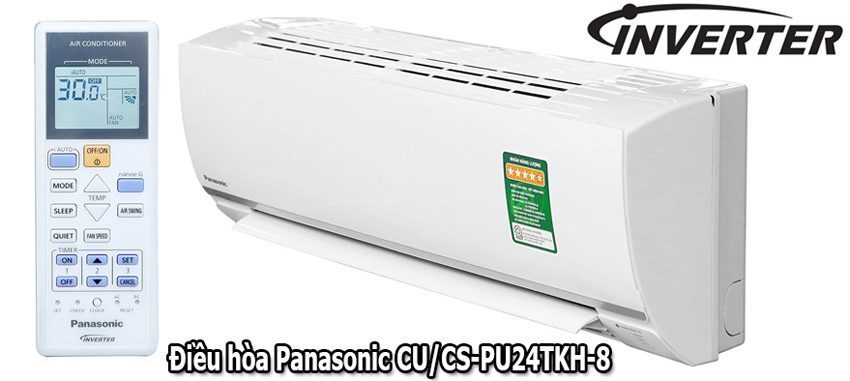 Máy lạnh Panasonic CU/CS-PU24TKH-8 - Hàng chính hãng
