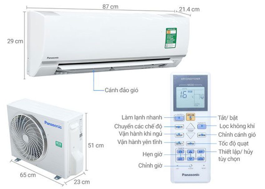 Diện tích của máy lạnh Panasonic CU/CS-YZ12SKH-8 