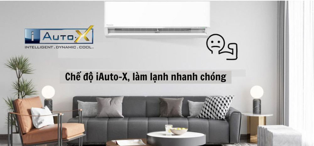 Máy lạnh Panasonic inverter 1 HP CU/CS-XU9BKH-8 - Hàng chính hãng