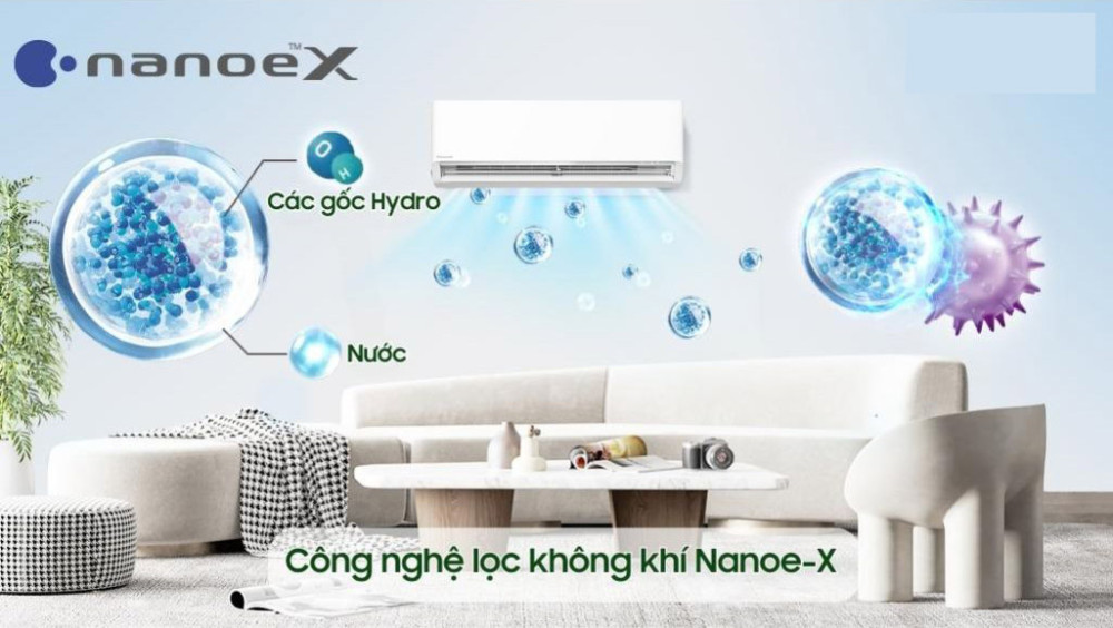 Máy lạnh Panasonic inverter 1 HP CU/CS-XU9BKH-8 - Hàng chính hãng