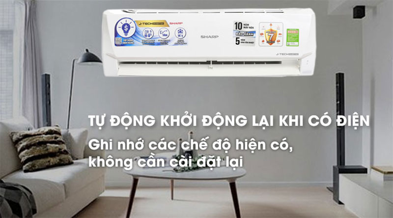 Máy lạnh Sharp AH-X12VEW - Hàng chính hãng