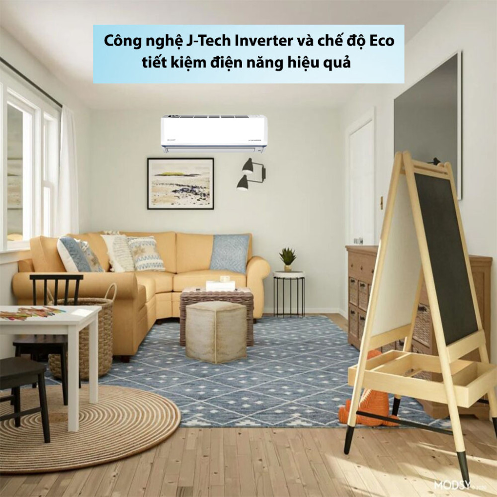 Máy lạnh Sharp Inverter 1.5HP AH-X13CEWA - Hàng chính hãng