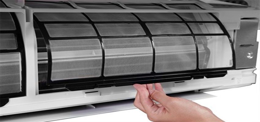 Lưới lọc bụi của máy lạnh Toshiba RAS-H18U2KSG-V