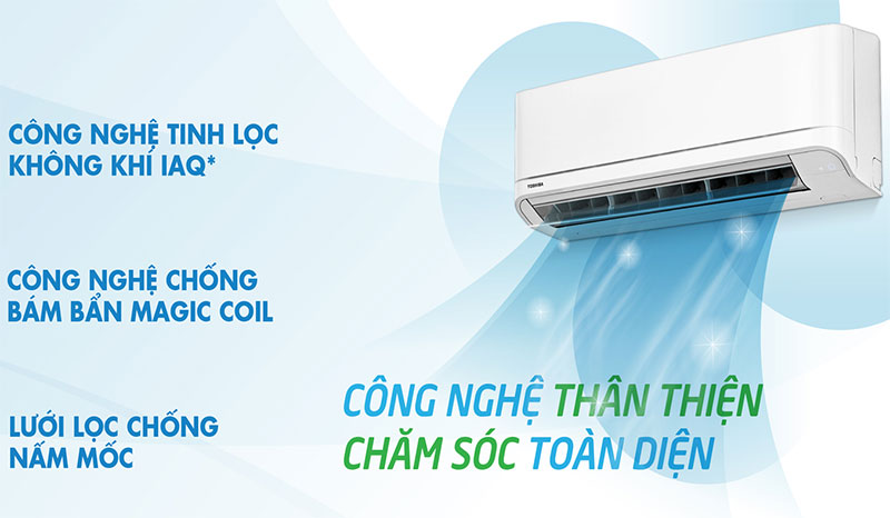 Máy lạnh Toshiba RAS-H13QKSG-V/RAS-H13QASG-V  - Hàng chính hãng