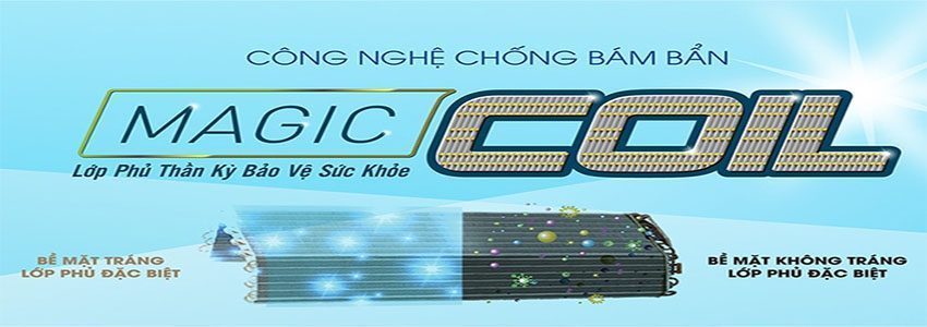 Công nghệ chống bám bẩn Magic Coil của máy lạnh Toshiba RAS-H24U2KSG-V
