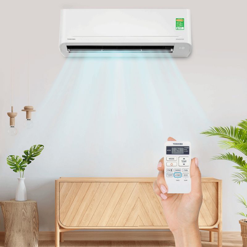 Máy lạnh Toshiba inverter 1 HP RAS-H10S5KCV2G-V - Hàng chính hãng