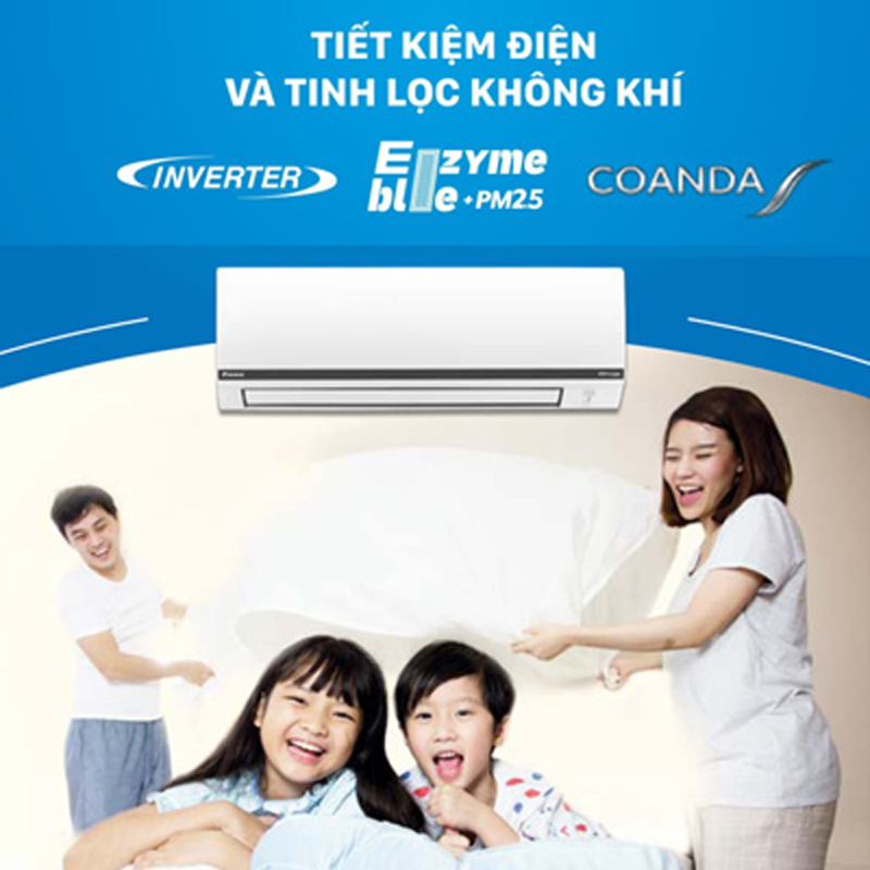 Máy lạnh 1 chiều Daikin inverter RKB50XVMV - Hàng chính hãng