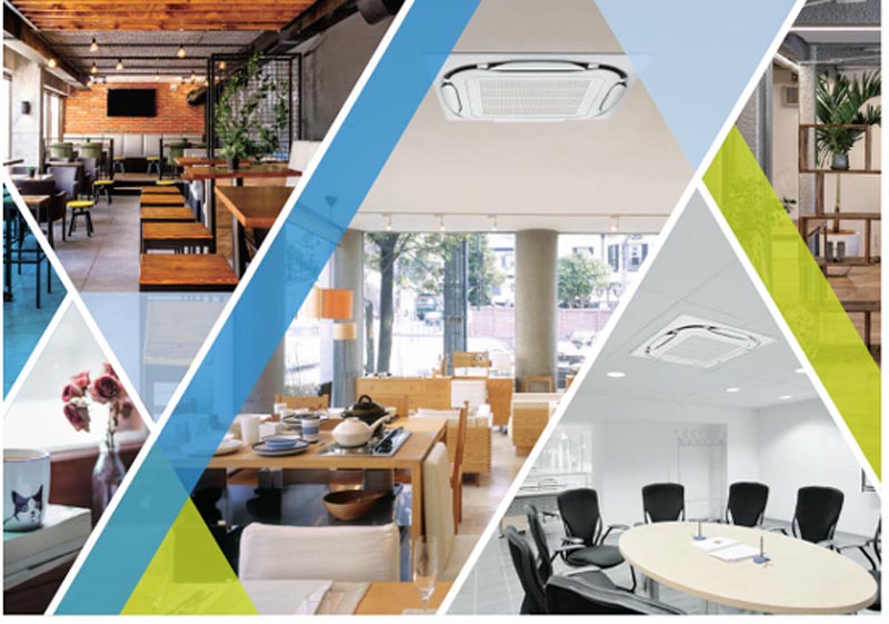 Máy lạnh âm trần Daikin FCFC125DVM/RZFC125DY1+BRC2E61+BYCQ125EAF - Hàng chính hãng