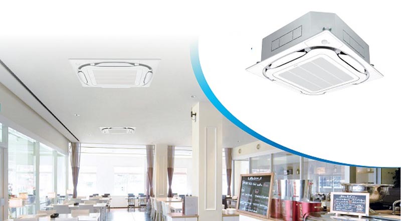 Máy lạnh âm trần Daikin FCFC71DVM/RZFC71DVM+BRC2E61+BYCQ125E  - Hàng chính hãng