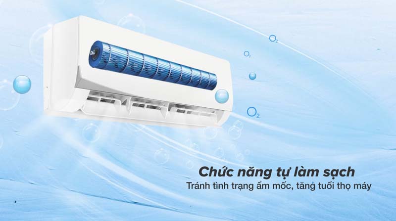 Máy lạnh 1 chiều Aqua Inverter AQA-R18PC - Hàng chính hãng