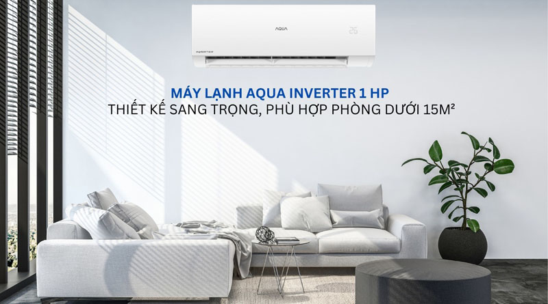 Máy lạnh Aqua Inverter 1 HP AQA-RUV10XAW2  - Hàng chính hãng