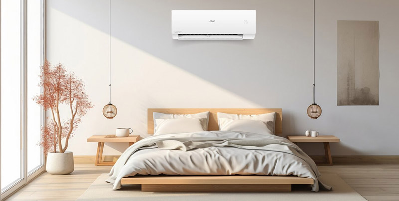 Máy lạnh Aqua Inverter 1.5 HP AQA-RUV13XAW2 - Hàng chính hãng