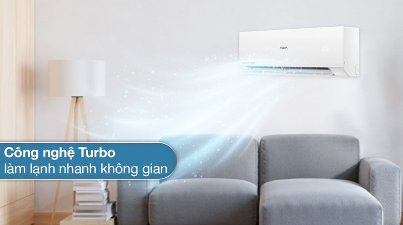 Máy lạnh Aqua Inverter 2.5 HP AQA-RV24QA2 - Hàng chính hãng