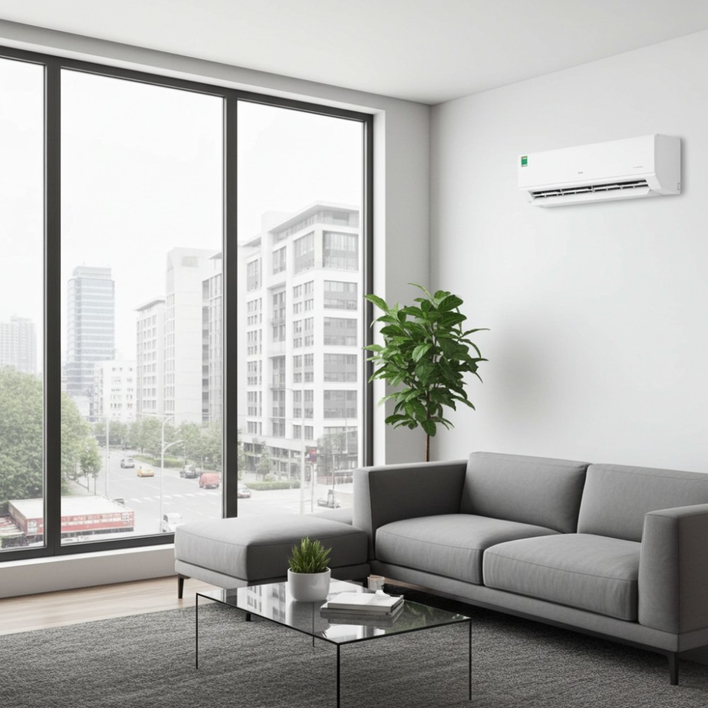 Công suất lớn 2.5 HP - dành cho không gian 30-40 m²