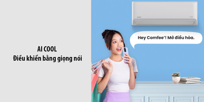 Máy lạnh Comfee Inverter 1.5 HP CFS-13VAFF-V - Hàng chính hãng