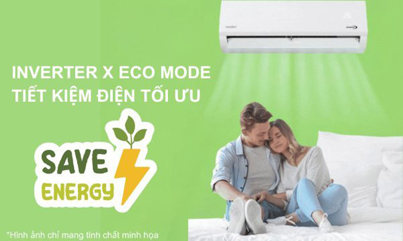 Máy lạnh Comfee Inverter 1.5 HP CFS-13VAFF-V - Hàng chính hãng