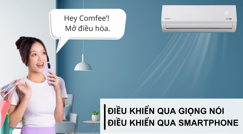 Máy lạnh Comfee Inverter 2 Hp CFS-18VAFF-V - Hàng chính hãng