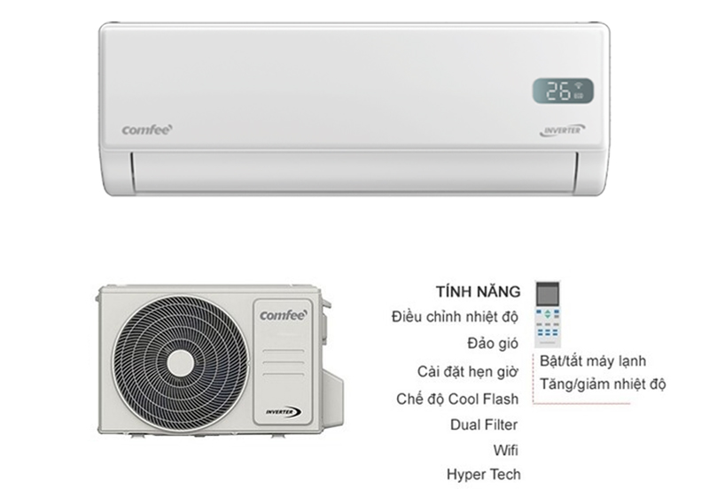 Máy lạnh Comfee inverter CFS-18VGPF - Hàng chính hãng