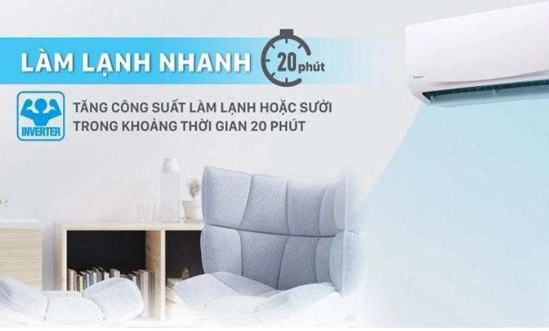 Máy lạnh Daikin Inverter 2 HP FTKZ50VVMV  - Hàng chính hãng