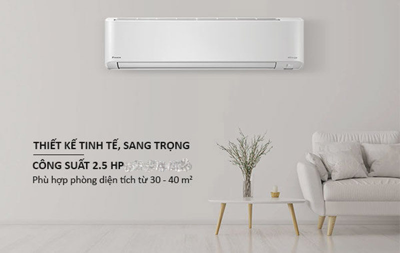 Máy lạnh Daikin inverter 2.5 HP FTKZ60VVMV - Hàng chính hãng