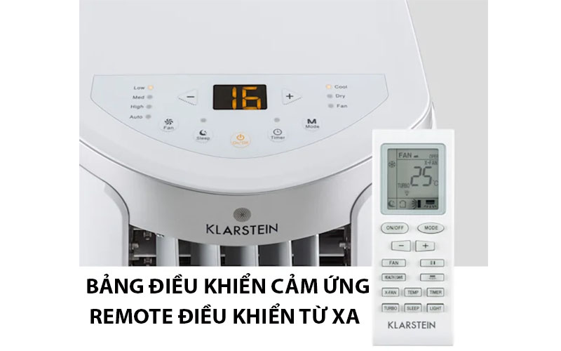 Máy lạnh di động Klarstein New Breeze 9 - Hàng chính hãng