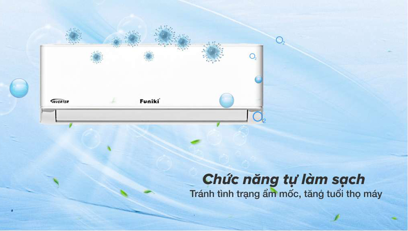 Máy lạnh Funiki inverter 1 HP HSIC09TMU - Hàng chính hãng