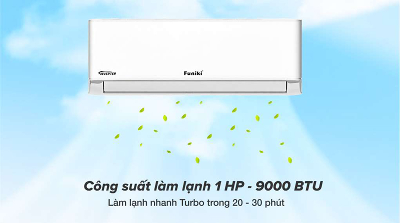 Máy lạnh Funiki inverter 1 HP HSIC09TMU - Hàng chính hãng
