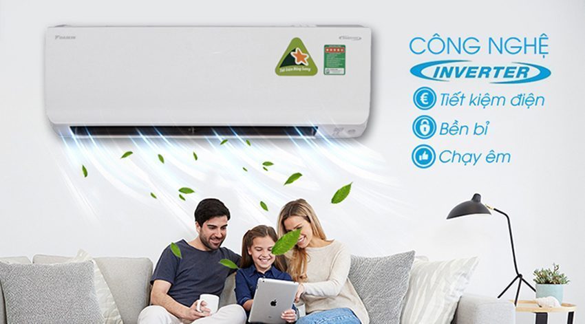 Máy lạnh hai chiều Inverter Daikin FTHF25RAVMV/RHF25RAVMV - Hàng chính hãng