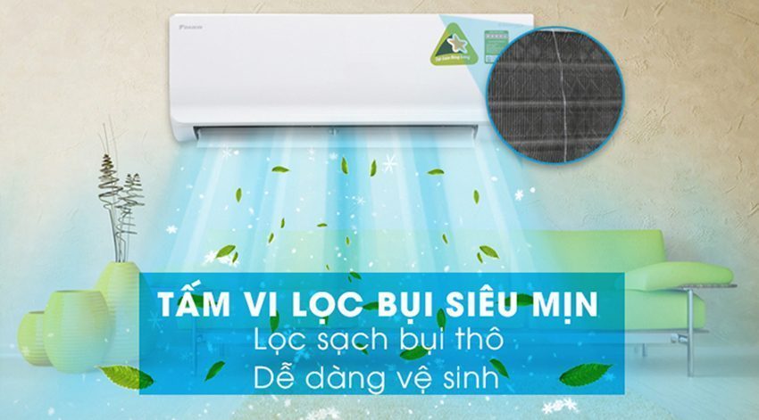 Máy lạnh hai chiều Inverter Daikin FTHF25RAVMV/RHF25RAVMV - Hàng chính hãng