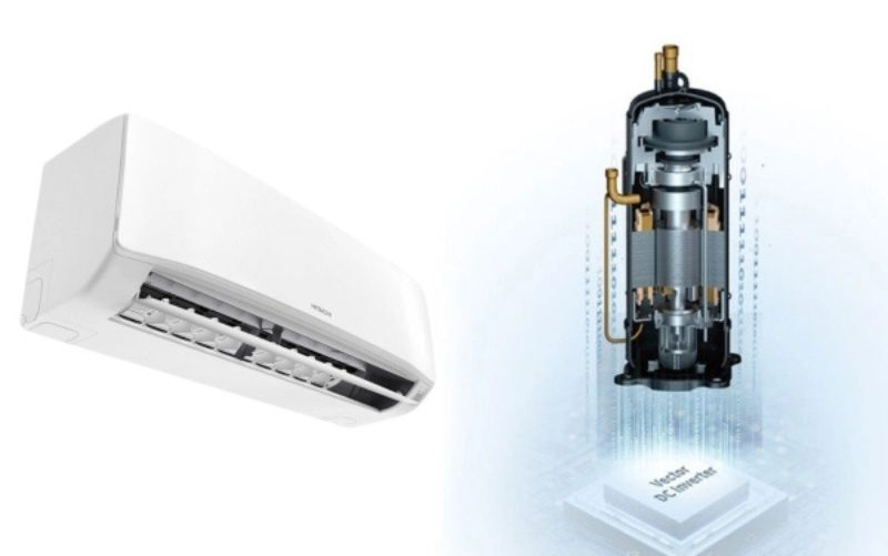 Máy lạnh Hitachi inverter 1.5 HP RAC/RAK-DJ13PCASVX - Hàng chính hãng